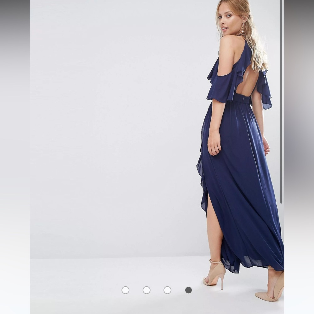 Navy bridesmaids dress